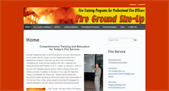 Desktop Screenshot of firegroundsizeup.com